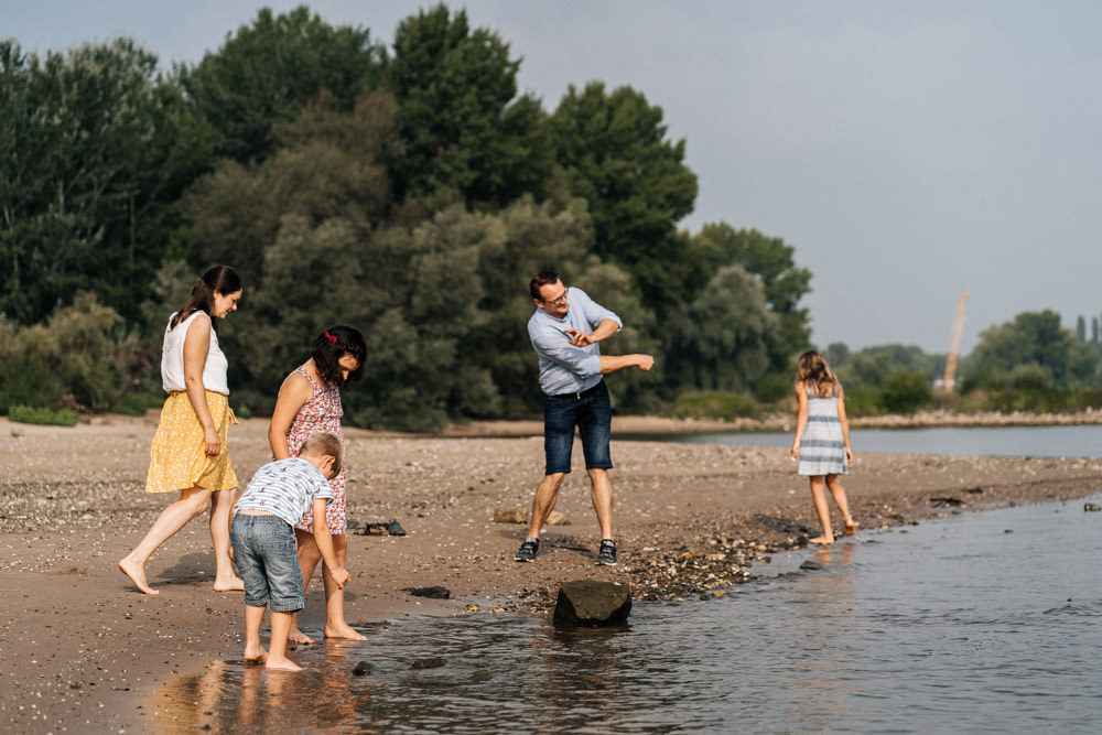 Familienfotografie in der Natur