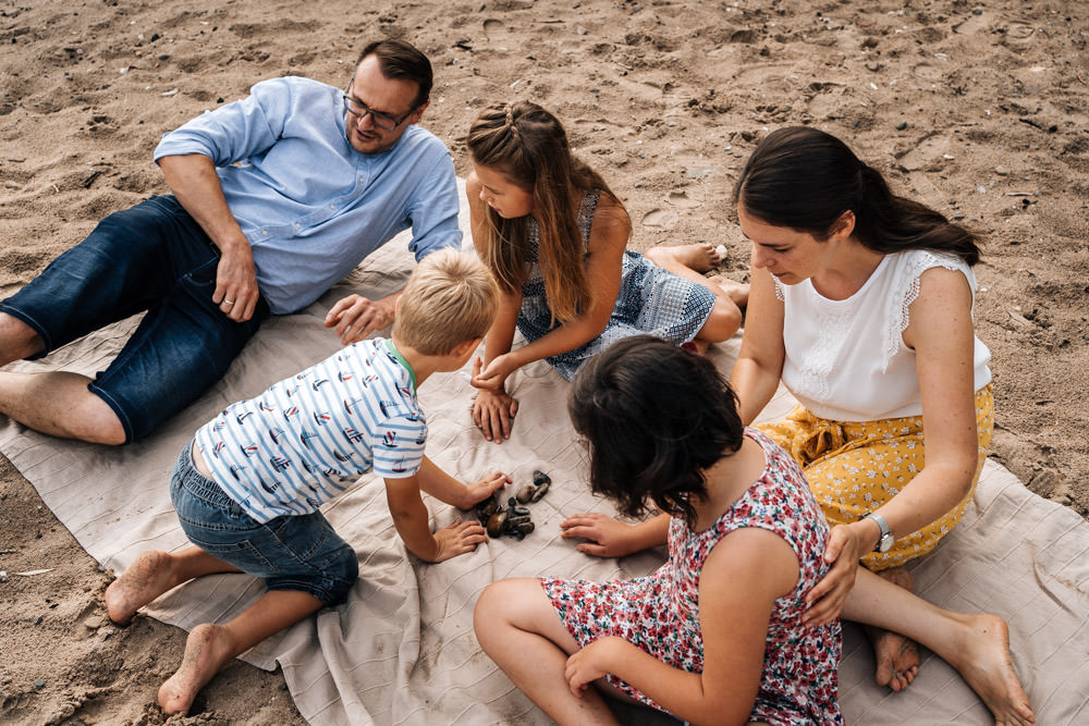 Familienfotografie in der Natur