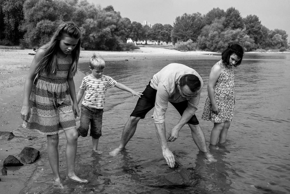 Familienfotografie in der Natur