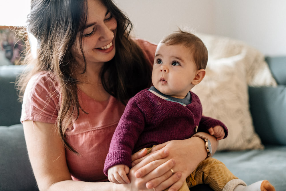 Mama und Tochter - Babyfotografie, Familienfotografie