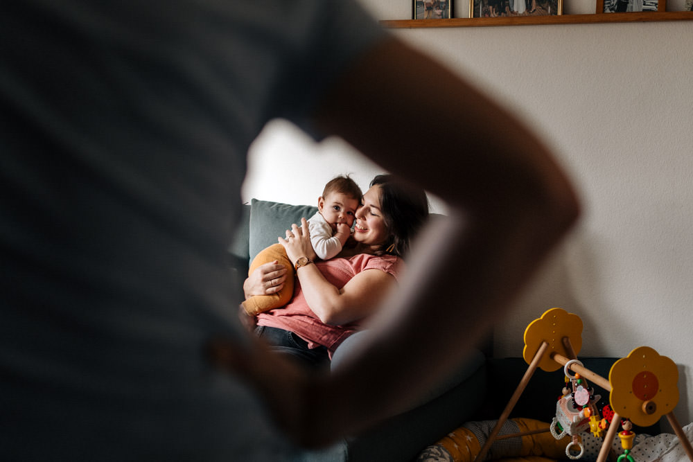 Mama mit Baby - Babyfotografie, Familienfotografie